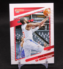 Paul George 2021-22 Panini Donruss Basketball Base Card #32 Los Angeles Clippers