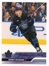 Bobby McMann 23-24 Upper Deck 2 Young Guns Rookie Card SP