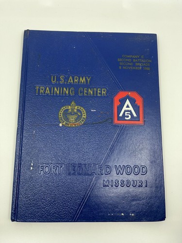 U. S. Army Training Center Fort Leonard Wood Missouri Company C 1968 Yearbook - Picture 2 of 19