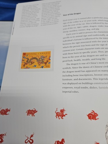 Buch 2000 Sammlung kanadischer Briefmarken. M/NH. Illustriert. Erste Tage - Bild 5 von 7