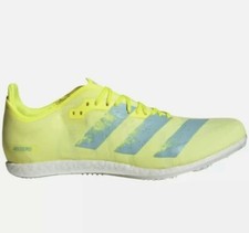 adidas Adizero Avanti Men's Sz 11.5 Track Field Shoes FW2246 Yellow Aqua Black