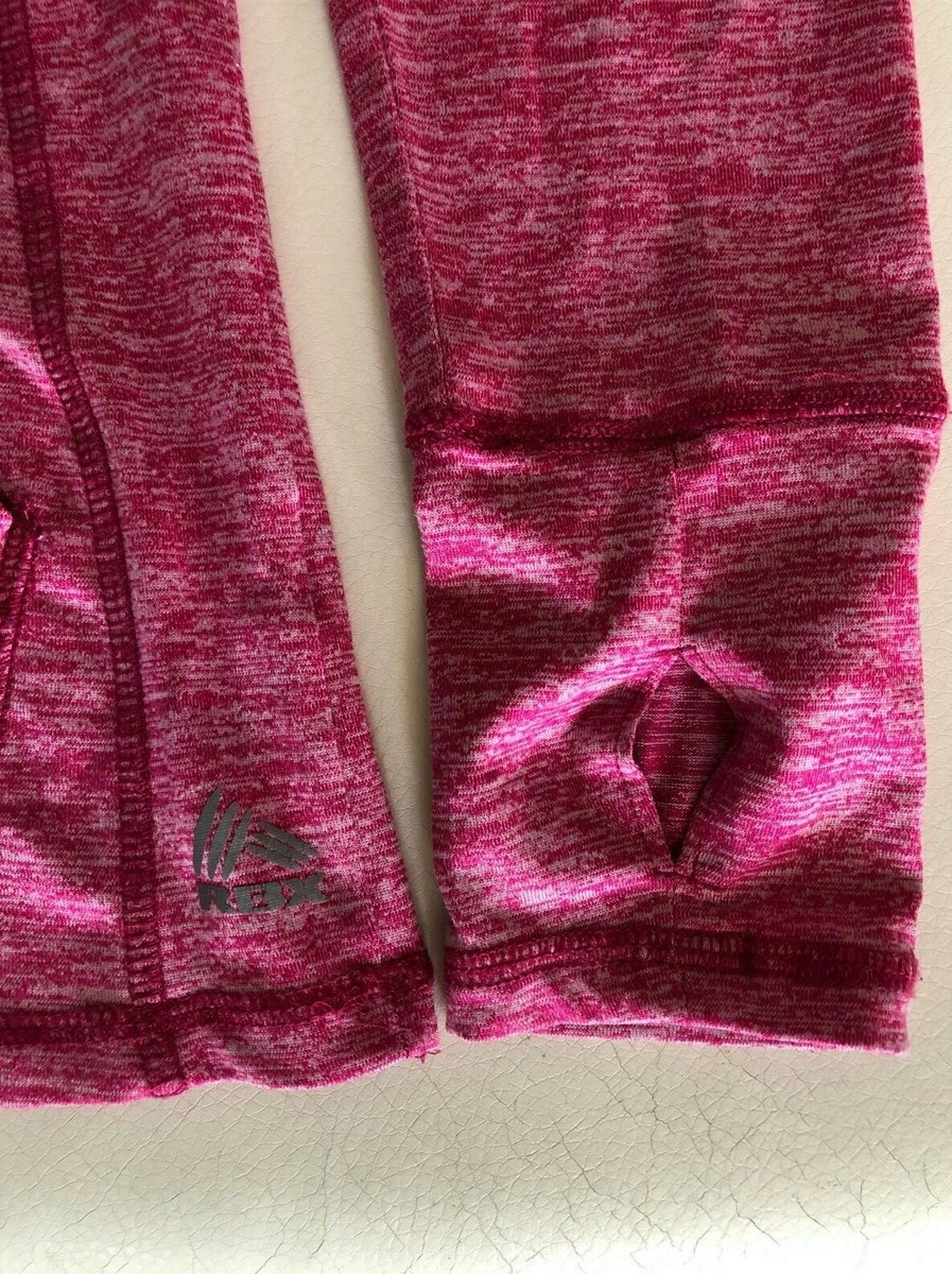 RBX Performance RN63619 Top Womens Size Small Long Sleeve Hoodie