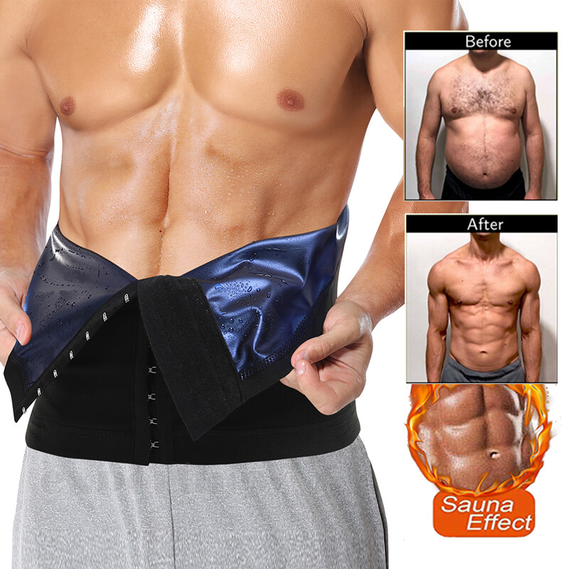 Waist Trimmer Unisex Weight Loss Sauna Trainer Wrap Belt Swe