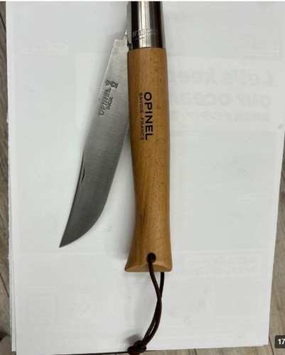 OPINEL No.13 Folding Knife Stainless Steel Large Outdoor Tool Largest near mint