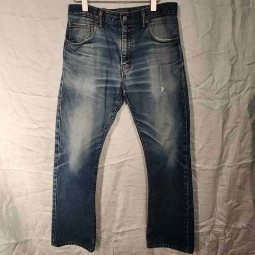 LEVI'S sz 32x32 men's 517 Jeans wallet work fade pre owned jeans - Picture 6 of 12