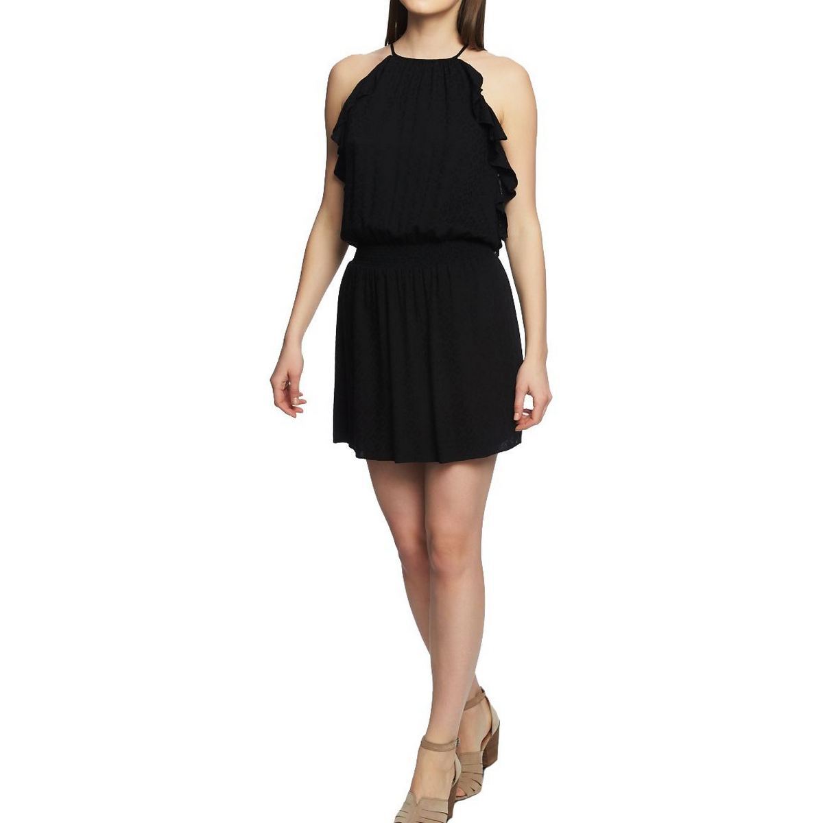 summer halter midi dress Alice Floral Halter Midi Dress main image 0