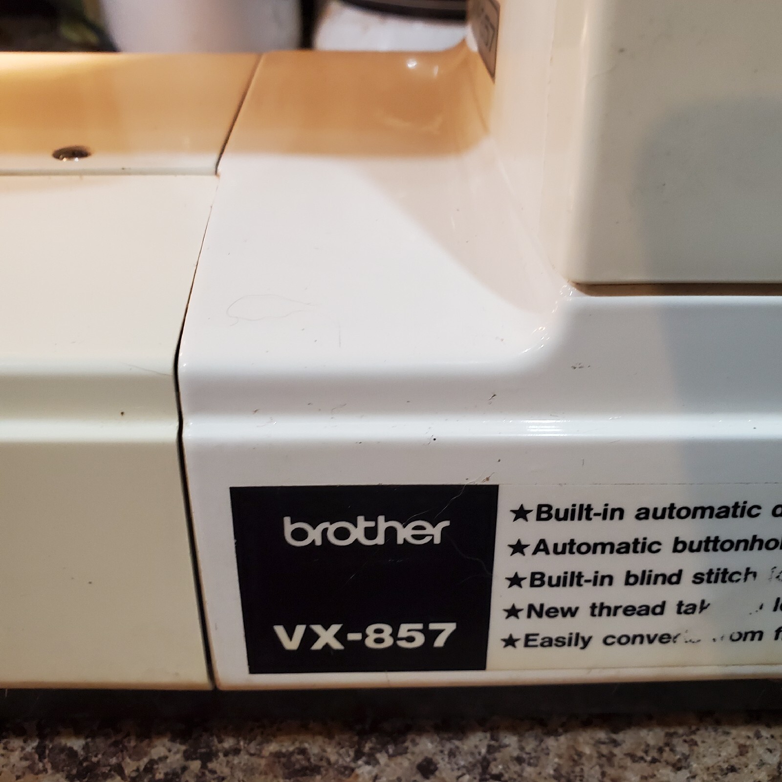 Brother+Vx857+Sewing+Machine+Multistitch+Fast for sale online eBay