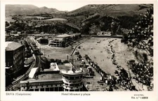 Spain old postcard Deva beach (45)