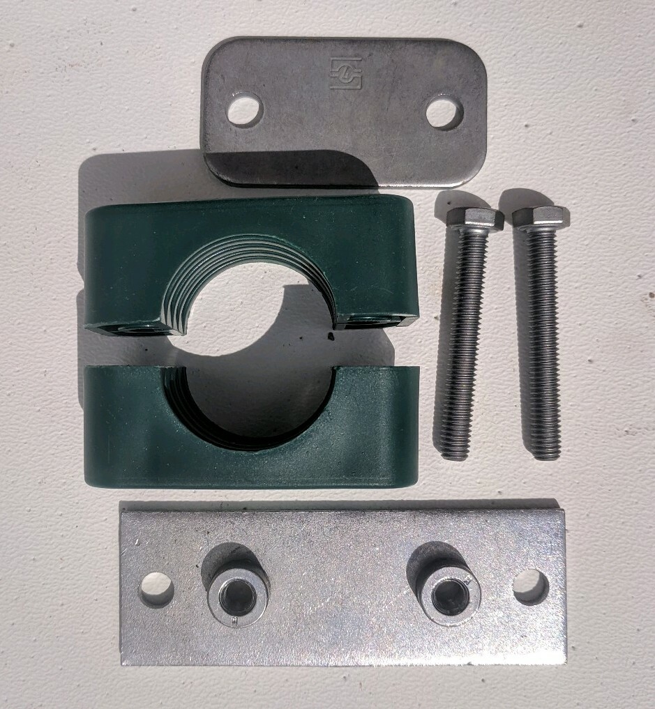 STAUFF 12mm Hydraulic Pipe Clamp Style Solid Body Long Base Plate eBay