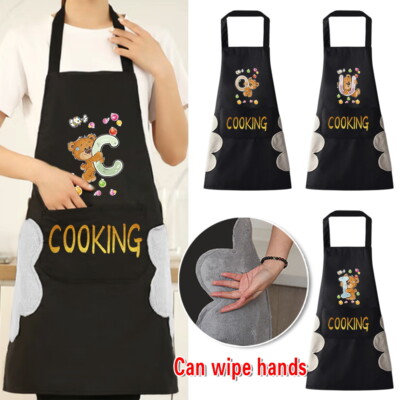 Einfache Schürze mit Fronttasche für Köche Metzger Küche Kochen Handwerk Backen