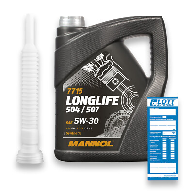 Oli Motore Sintetici Viscosit&agrave; SAE 5W30 Per Veicoli Per 5 L | Acquisti