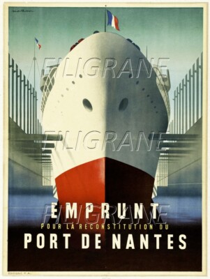 MONT BLANC Rnrw - POSTER HQ 40x60cm d'une AFFICHE VINTAGE