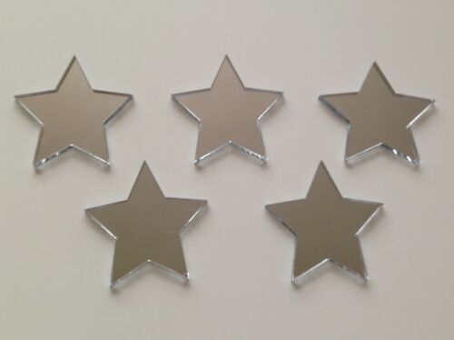3 FOR 2 Decorative Star Mirrors 100/150mm great for bedroom or nursery