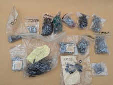 1980s NOS Electronic Components Lot Capacitors Resistors Diodes Transistors Repa