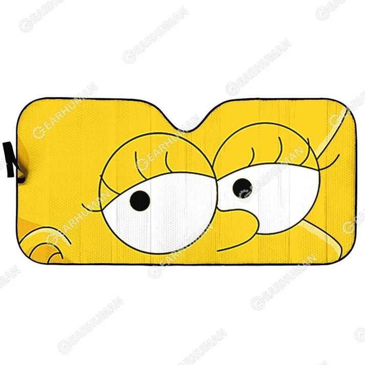 Lisa Simpson Car Sun Shades