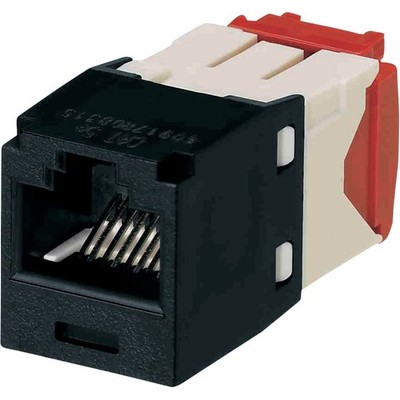 Panduit CJ5E88TGBL Category-5E 8-Wire TG-Style Jack Module, Black