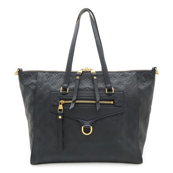 LOUIS VUITTON Monogram Empreinte Lumineuse PM Tote Bag Leather Infini Shoulder S