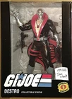 G.I. Joe Destro 9" Real American Hero Figure Sunbow Cartoon Display