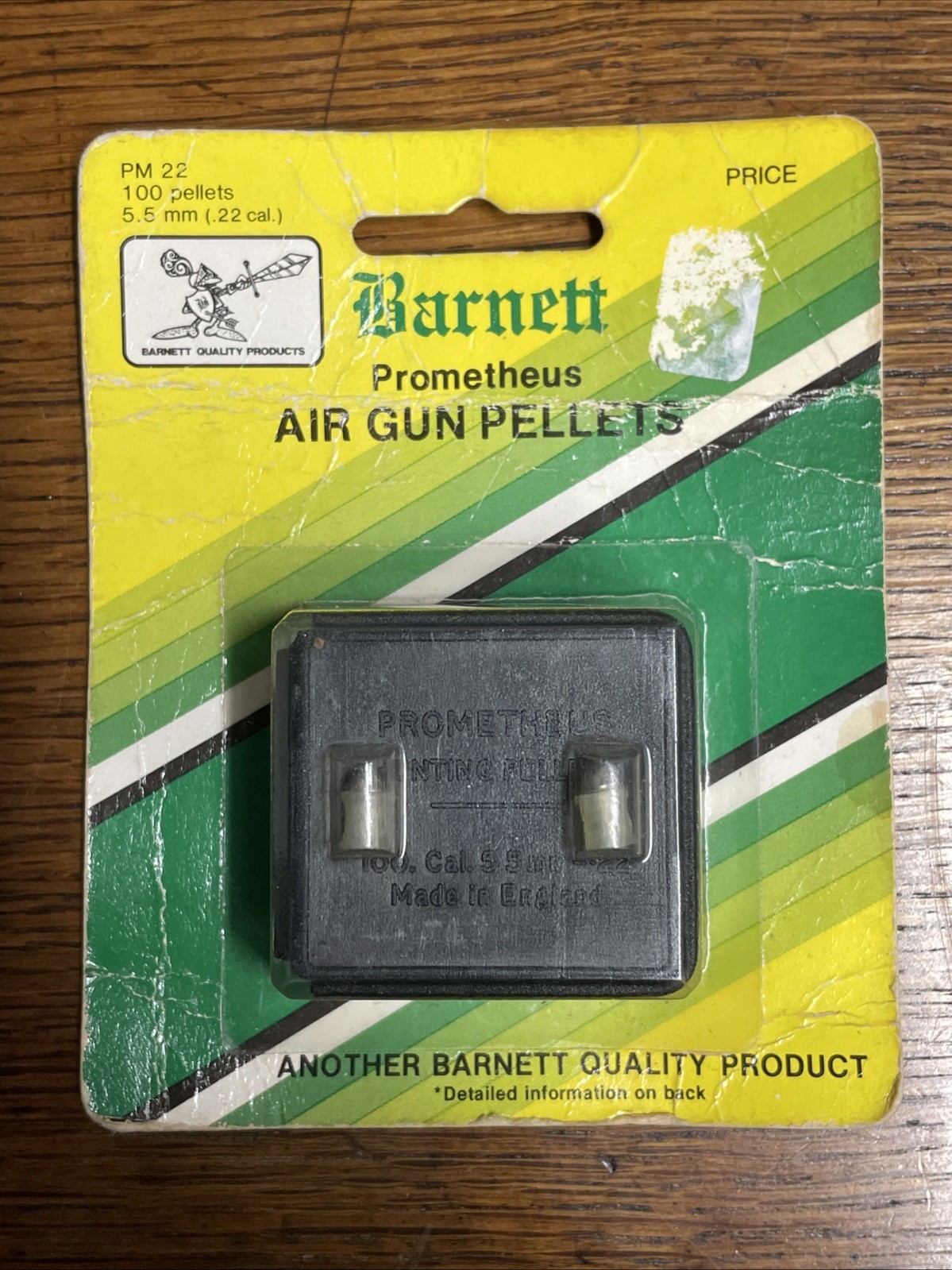 Barnett Prometheus Air Gun Pellets 22 Cal 5.5 mm 100 ct Made in England