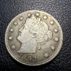 1892 Liberty V Nickel G F10197
