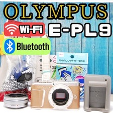 Olympus PEN E-PL9 Mirrorless Camera Body with 14-42mm Lens Wi-Fi Bluetooth Used