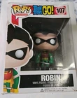 Funko Pop! Television: Teen Titans Go! - Robin #107 Damaged Package