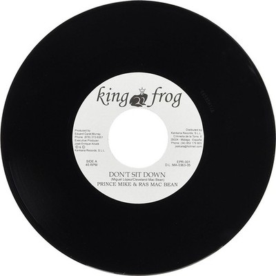 Vinile - Prince Mike & Ras Macbean - Don'T Sit Down (7'')  - Play With Records -D