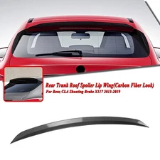 Rear Trunk Roof Spoiler Wing Decor For Benz CLA Shooting Brake X117 2013-2019