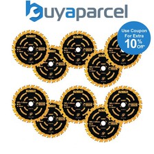 Image of 10 x Dewalt DT10624 Circular Saw Blades 165 x 20 x 24T Extreme Framing DCS391