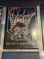 2013-14 Minnesota Timberwolves Pocket Schedule 25 Seasons NBA Fox Sports North