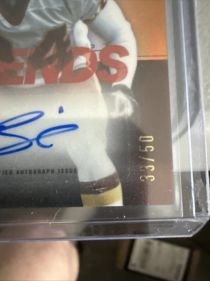 2024 Topps Signature Class #LCA-CB CHAMP BAILEY Legends automático/50 Foto 3 de 3