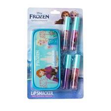 Lip Smacker Disney Frozen: Lip Gloss  Pouch Set 1510687E NEW
