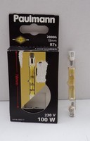 Paulmann Goldlicht Halogenstab R7S 78 Mm 100W 230V Leuchtmittel Dimmbar (834.17)