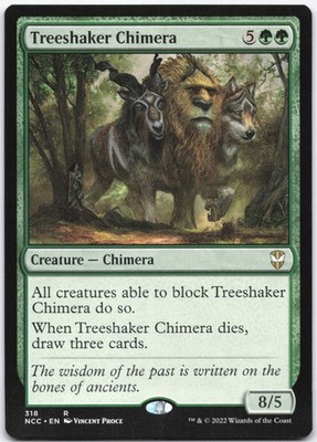 Treeshaker Chimera R Commander: Streets of New Capenna 318 NM