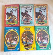 Chick-Fil-A Audio Cassette Tape Lot Of 6 Promotional RARE Kids Meal Vintage