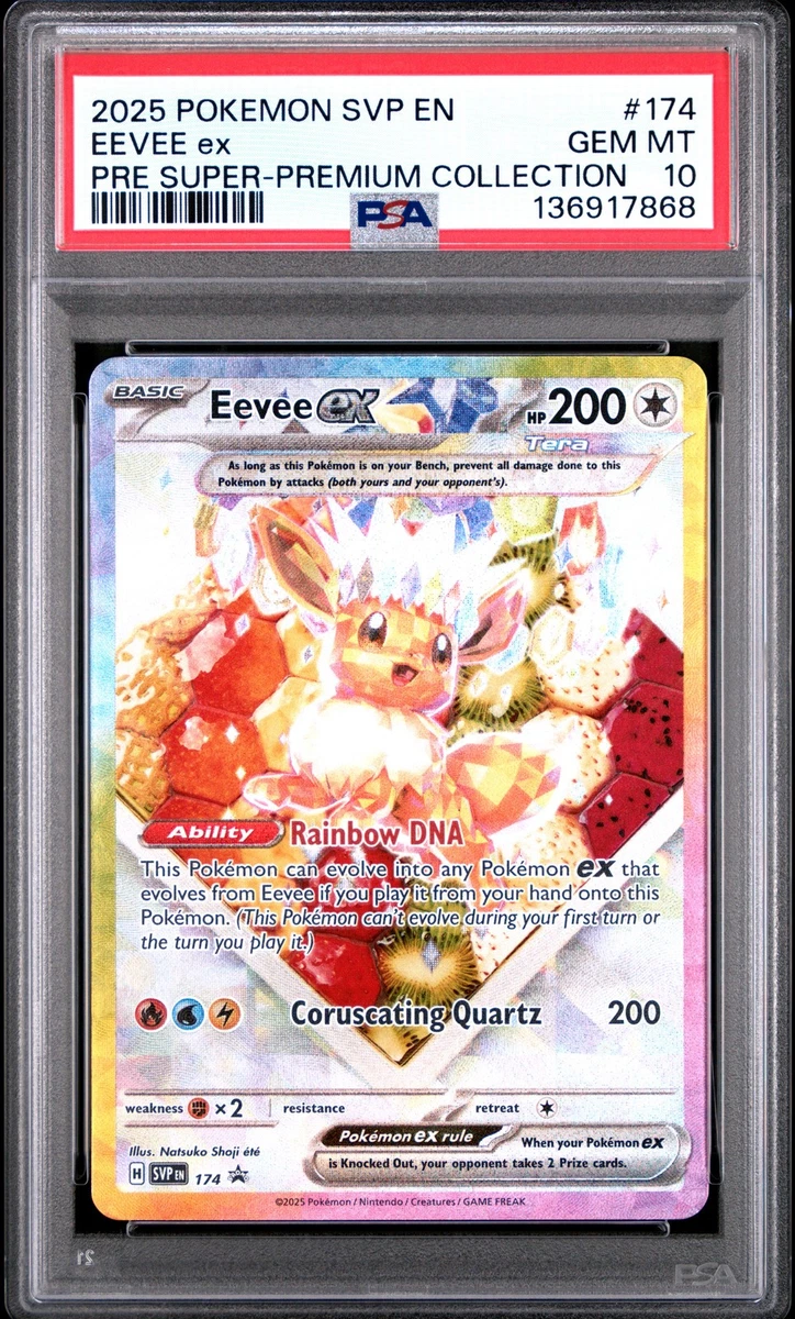 Eevee Pokémon TCG Professional Sports Authenticator (PSA