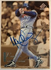 1999 SP Autentico Manny Ramirez Riacquisto Autografo 82/532 su Scheda