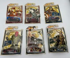 2019 Hot Wheels Marvel Avengers Die  Cast Cars   Full Set of 6   New/Carded