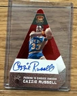 Cazzie Russell 2011 Crown Royale Panini’s Choice Award Auto Autograph #124 61/74