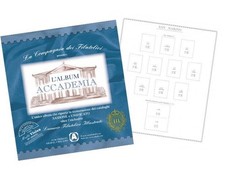 Fogli Album Abafil Accademia 22 fori San Marino 1945/1959