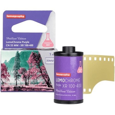 Lomochrome Purple 35mm ISO 100 Color Shifting Film for Creative Photography