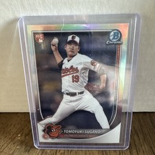 2025 Bowman - Rookie Red RC Variation Tomoyuki Sugano #41 Sp Rookie Red Rc...