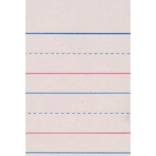 Pacon Multi-Program Kindergarten Zaner-Bloser Ruled Handwriting Paper