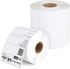 4x6 Direct Thermal Labels 100x150mm 500 Per Roll Shipping Address Barcode Zebra
