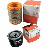 Mahle / Knecht Set Filterpaket Luftfilter LX 130 ÖLfilter OC 204