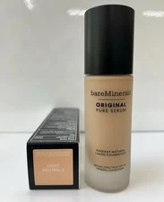bareMinerals Pure Serum Natural Liquid Foundation Mineral SPF 20 Light Neutral 2