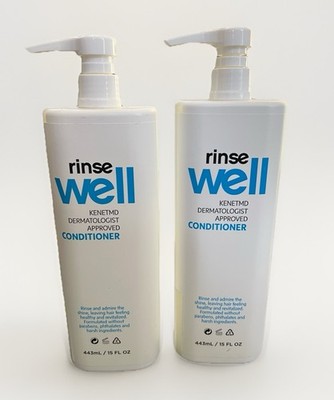 2 Bottles KenetMD Rinse Well Conditioner 15 oz In Each Gilchrist & Soames
