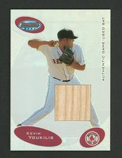 2003 Bowman's Best Kevin Youkilis Relic Rookie Card #BBKEY - Boston Red Sox. rookie card picture