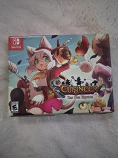 NO GAME! NINTENDO SWITCH CUISINEER DAY ONE EDITION BOX ARTBOOK SOUNDTRACK TOWEL image