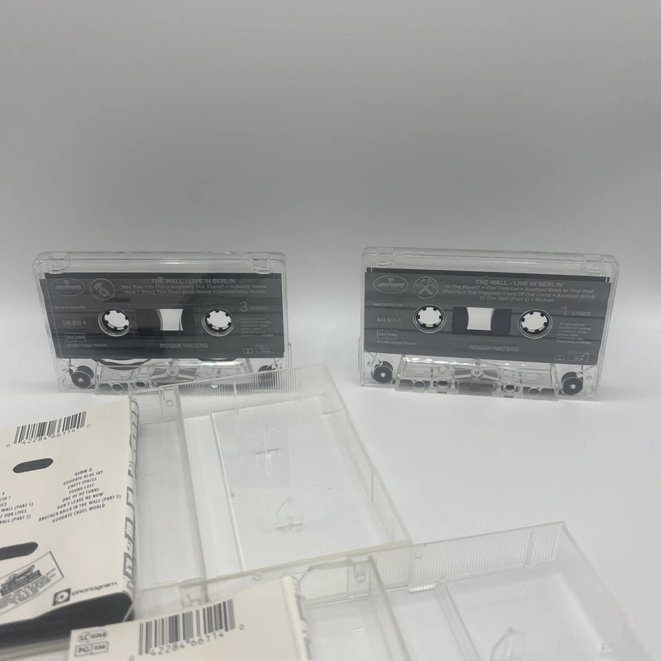 Roger Waters -„The Wall“ Live In Berlin - Teil 1 und 2 , MC Tape Kassette - Bild 3 von 4